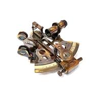 Sextant nautique noir antique en laiton pour navigation, sextant véritable vintage antique marine sextant de collection cadeau