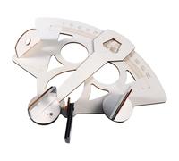 Sextant Outil Navigation Fonctionnel - Maquette De En Bois À Monter Soi-Même | Jouet Éducatif Scientifique Nautique,Pour Décoration De Bureau Objets De Collection Navigation Pratique Apprentissage Pra