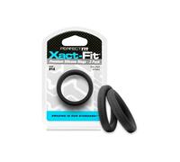 Sextoys - Anneau pour pénis - Lot de 2 Cockrings Xact-Fit n°14 Diamètre 35 mm