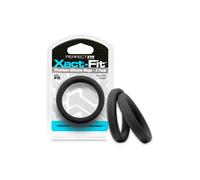 Sextoys - Anneau pour pénis - Lot de 2 Cockrings Xact-Fit n°18 Diamètre 45 mm