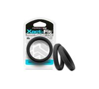 Sextoys - Anneau pour pénis - Lot de 2 Cockrings Xact-Fit n°20 Diamètre 51 mm