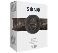 Sextoys - Cockring - Anneau de pénis Cockring Round Flex Sono N°39 35 mm Noir