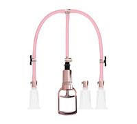 Sextoys Femme Pompe à Seins et Clitoris Rose Gold - PUMPED