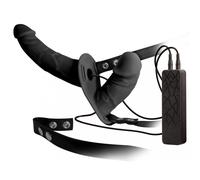 Sextoys - Gode Ceinture - Double gode ceinture Vibrant Double Thruster 17 x 4cm