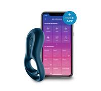 Sextoys Homme Cockring Vibrant Connecté Epic Duo - SATISFYER