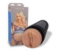 Sextoys Homme Masturbateur Main Squeeze Skye Blue - DOC JOHNSON