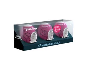 Sextoys Homme Oeufs Masturbateurs Eggs Par 3 - SATISFYER