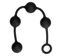 Sextoys - Plug Anal - Chapelet Boules anales Chapballs Large 46 x 4,7 cm Noires