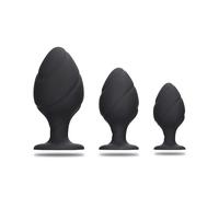 Sextoys Pour Tous Coffret 3 Plugs Anal Swirled - OUCH