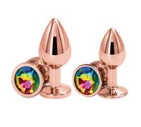 Sextoys Pour Tous Plug Anal Rear Assets Rose Gold - NSNOVELTIES