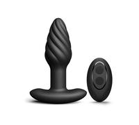 Vibromasseur Haut de Gamme Plug anal Rotatif télécommandé Spin Plug - DORCEL