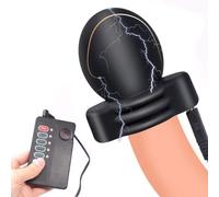 Sèxtôysé Ġõđẹ Clîtorîdîen Stîmulàtèur Masseur Portable Électrostimulation Stimulateur de Gland Manchon de Gland En Silicøné Souple Electro Shock Trainer Massager Masturbateur Pour Hómmé