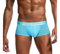 Sextoyse Homme Sexmasturbâteur-sous-vêtements Sexy Slips Boxer pour Hommes Soie Glacée Respirant Boxer Homme Lot de Sexy Confortable Pas Cher Caleçon Ultra-Mince sans Couture sous-VêTements