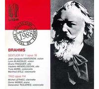 Sextuor À Cordes Ordes No. 1, Trio Pour Clarinette, Piano Et Violoncelle - Kantorow