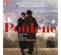 Sextuor / Trio / Aubade / Suite française Francis Poulenc (Compositeur), Emmanuel Strosser (Piano), Quintette Moraguès (Interprète) https://www.fnac.com/a17696821/Francis-Poulenc-Sextuor-Trio-Aubade-Suite-francaise-CD-album?oref=e63f45a6-078e-799f-76f8-7c6bef96bda2