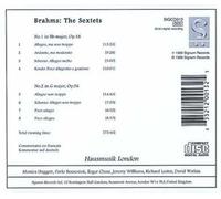 Sextuors Nos. 1 & 2 Hausmusik London