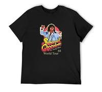 Sexual Chocolate 88' World Tour Randy Watson Eddie Unisex T-Shirt Mens Black Men Tees S