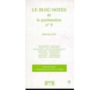 Sexualités - Bloc-notes de la psychanalyse (Le) Tome 9 - Inconnus - Georg - Livre