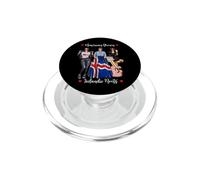 Sexy American Grown Islandic Roots Heritage Half PopSockets PopGrip pour MagSafe