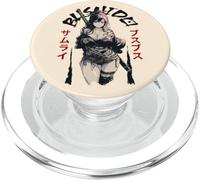 Sexy Anime Girl Japonais Samurai Bushido Code Japon Ninja PopSockets PopGrip pour MagSafe