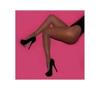 Sexy collant resille avec strass couleur chair