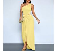 Sexy, élégante et décontractée, cette robe de style resort de plage présente un motif tricoté en diagonale, une couleur bleu paon, un design extensible et mettant la silhouette en valeur, des détails 