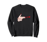 Sexy été Love and Gun Cute Summer Beach Woman and Girl Sweatshirt