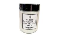 Sexy Flirt If This is Candle is lit give me That Dick Funny himCandle Candyco Cadeau Best Friend galentines Day Saint-Valentin 255 g (citron)
