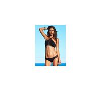 Sexy Maillot de bain noir semi transparent L