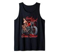 Sexy Pin Up Girl Biker moto cadeau pour les femmes Débardeur