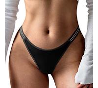 Sexy Slips pour Femme - Sexy Extensible Invisible Slip sous-Vêtements Sport Extensibles Doux Culotte Respirants Culottes Slips Entrejambe Culotte de Sexe Midi Slip Taille Basse Hipster