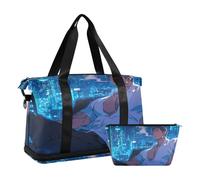 Sexy Smoking Guy Sac de voyage pliable avec articles de toilette pour yoga