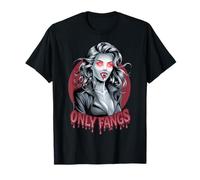 Sexy Vampire Horreur Gothique Parodie Only Crocs Goth Halloween T-Shirt