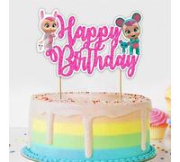Seyal® Cri Babes Décoration de gâteau d'anniversaire