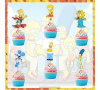 Seyal® Décoration de cupcake Brt Simpson