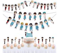 Seyal® Tny Tan (BTS) Thème Anniversaire Party Supplies
