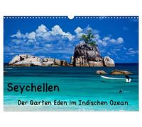 Seychellen - Der Garten Eden im Indischen Ozean (Wandkalender 2026 DIN A3 quer), CALVENDO Monatskalender: Mitten im Indischen Ozean findet man ein ... Inselwelt der Seychellen vermitteln.
