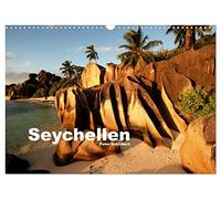 Seychellen (Wandkalender 2026 DIN A3 quer), CALVENDO Monatskalender: 13 Fotos von den Traumstränden im indischen Ozean