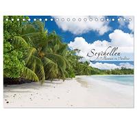 Seychellen - Willkommen im Paradies (Tischkalender 2026 DIN A5 quer), CALVENDO Monatskalender: Dieser Kalender nimmt Sie mit auf eine Reise in das Paradies