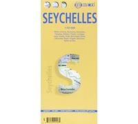 Collectif – Seychelles – Carte routière plastifiée – Échelle 1:50 000 – Borch Maps