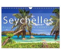 Seychelles Dream beaches in paradise (Wall Calendar 2027 DIN A4 landscape), CALVENDO 12 Month Wall Calendar: Seychelles Dream beaches in paradise