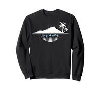 Seychelles Palmiers Île La Digue Souvenir Mahé Mer Praslin Sweatshirt