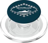 Seychelles Paradis Insulaire Palmier La Digue Île Souvenir PopSockets PopGrip pour MagSafe