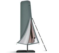 Seydrey Housse de protection pour parasol déporté de 2 à 4 m, housse de protection 420D, avec tige, pour Ø 200 cm, Ø 300 cm, Ø 400 cm (250 x 74 x 35)