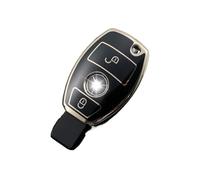 SEYFI Coque Clé De Voiture pour Mercedes pour Benz W204 W463 W176 W251 W205 A200 A260 ACRG Classe GLA CLA GLK GLC CLS TPU 2/3 Bouton Clé Housse Coque Fob Boitier de Clef (Color : 1 UK)