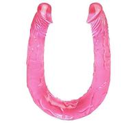 SEYFI Dịldø Ġøđëmịché Fq Double Headed 18.11 Inch Soft Elastic Relax (Rose) Ğođemiċhet Homme Pőur Femmes Big Horse Điĺđo Ğođeş Şextoýŝ Pour Couples Femme Ğođemiċhet Reaĺişte Vibromaşşeur Ğođe