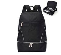 seyfocnia Sac à dos avec compartiment à chaussures Noir
