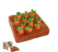 SEYIMTU Carrot Patch Jouet pour chien - Puzzle interactif 12 pièces avec cachettes de friandises pour stimulation mentale et libération d'énergie