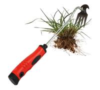 SEYIMTU Outil de désherbage en acier inoxydable avec poignée ergonomique - Désherbeur manuel pour jardin, pelouse, cour, outil de désherbage robuste avec fourche en forme de V pour enlever les racines