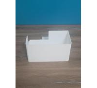 SEYLAB | Bac à Déchets pour Surjeteuse, Compatible BROTHER 2104D, Imprimé en 3D en France Bac Surjeteuse Bac à Surjeteuse (Blanc)